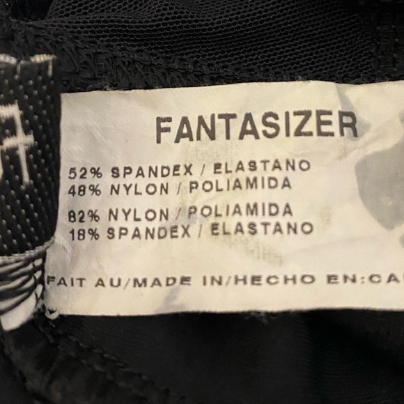 Fantasized• Black• One Piece Swimsuit• Size 20W•Adjustable Straps•Light Padding - Picture 5 of 6